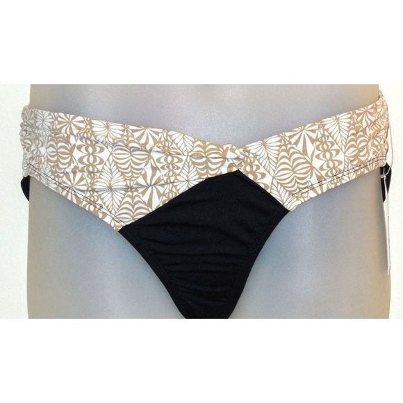 Anne Cole Tankini Swimsuit Blue & Black - Picture 4 of 5